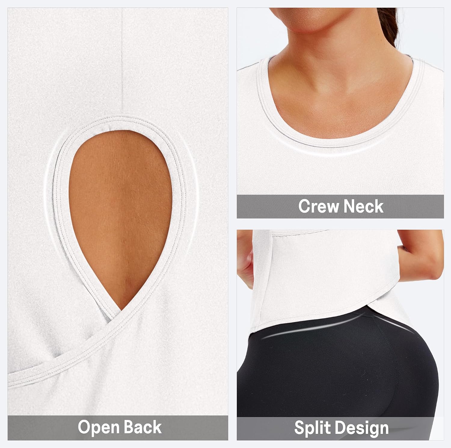 Alaroo Womens Workout Tank Tops Sleevele... 5 Alaroo Womens Workout Tank Tops Sleevele... - Image 5