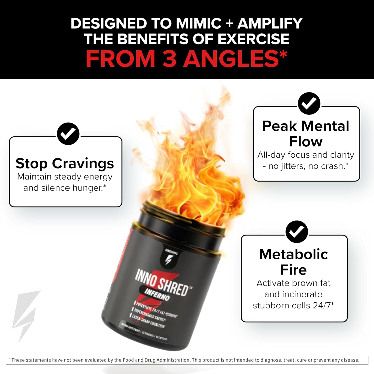 Inno Shred Inferno Thermogenic Fat Burne... 3 Inno Shred Inferno Thermogenic Fat Burne... - Image 3