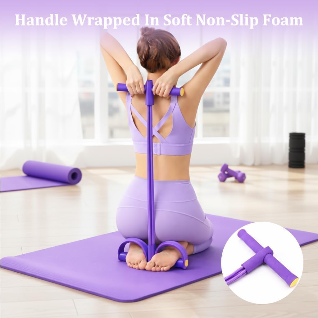 Resistance Bands with Handles, 6-Tube Fo... 5 Resistance Bands with Handles, 6-Tube Fo... - Image 5