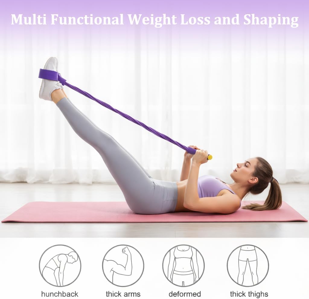 Resistance Bands with Handles, 6-Tube Fo... 7 Resistance Bands with Handles, 6-Tube Fo... - Image 7