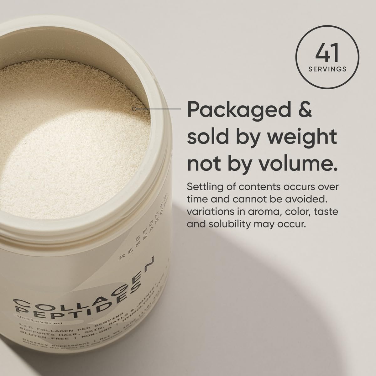 Sports Research® Collagen Peptides Prote... 6 Sports Research® Collagen Peptides Prote... - Image 6