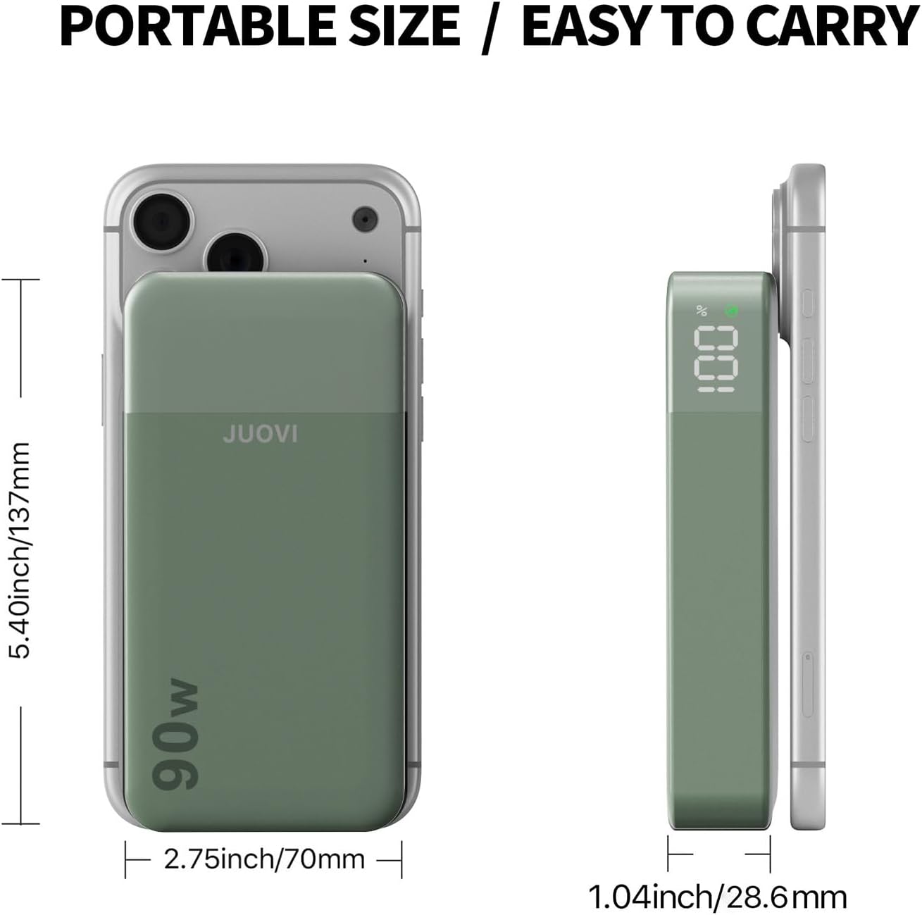 JUOVI Laptop Power Bank 90W 20000mAh Por... 6 JUOVI Laptop Power Bank 90W 20000mAh Por... - Image 6