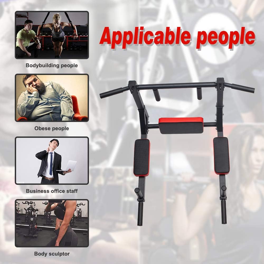 BESTHLS Wall Mounted Pull Up Bar Multifu... 6 BESTHLS Wall Mounted Pull Up Bar Multifu... - Image 6