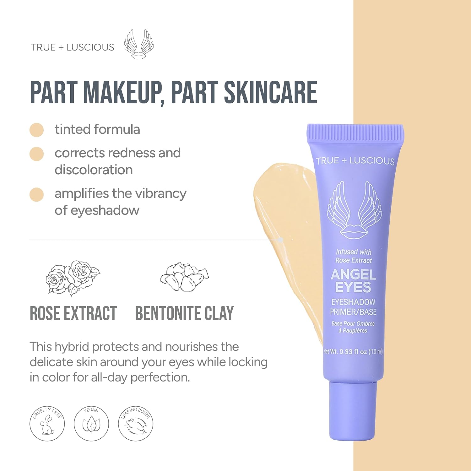 Angel Eyes Eyeshadow Primer, 16-Hr Hydra... 3 Angel Eyes Eyeshadow Primer, 16-Hr Hydra... - Image 3
