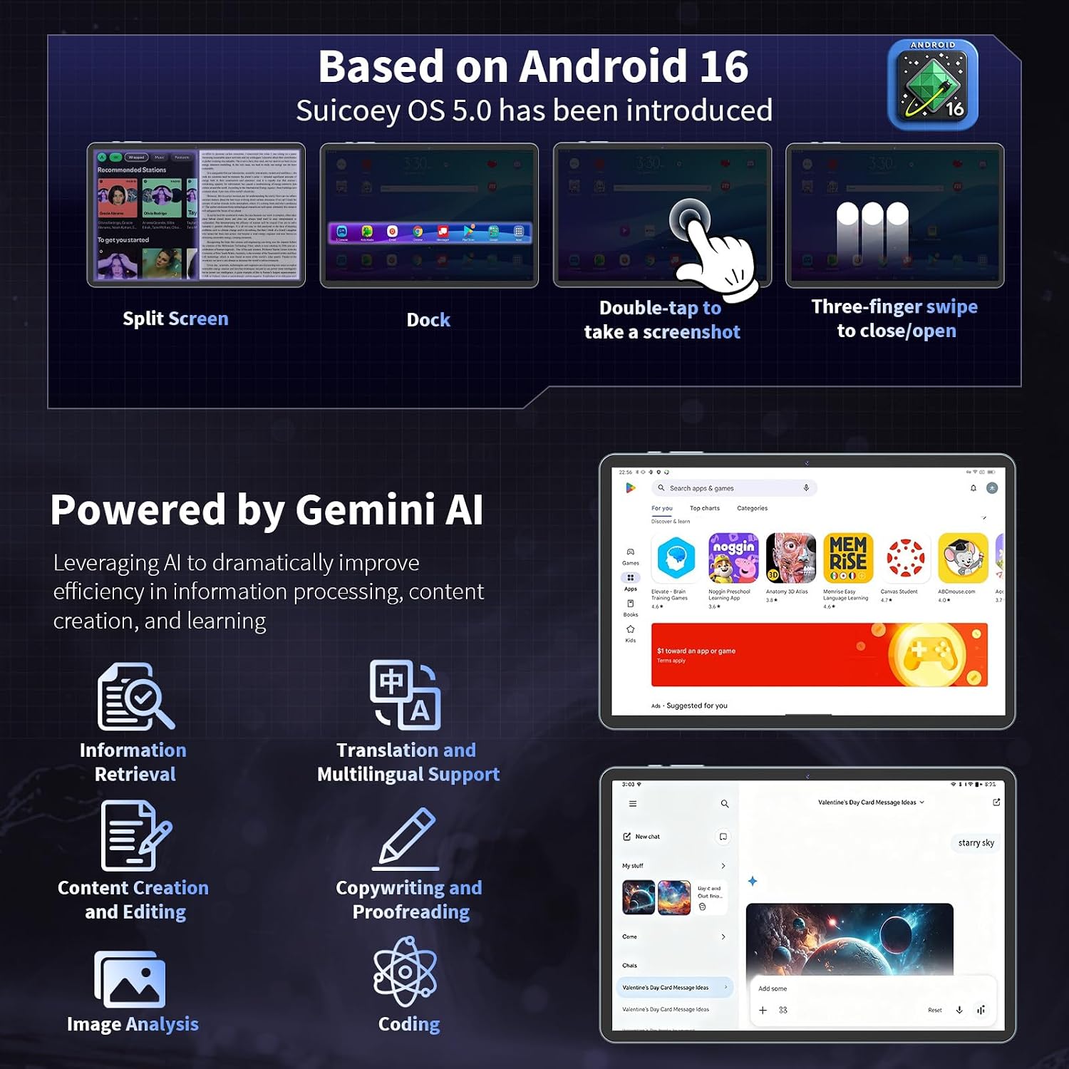 2026 Android 16 Tablet 10 inch - 32GB+25... 3 2026 Android 16 Tablet 10 inch - 32GB+25... - Image 3