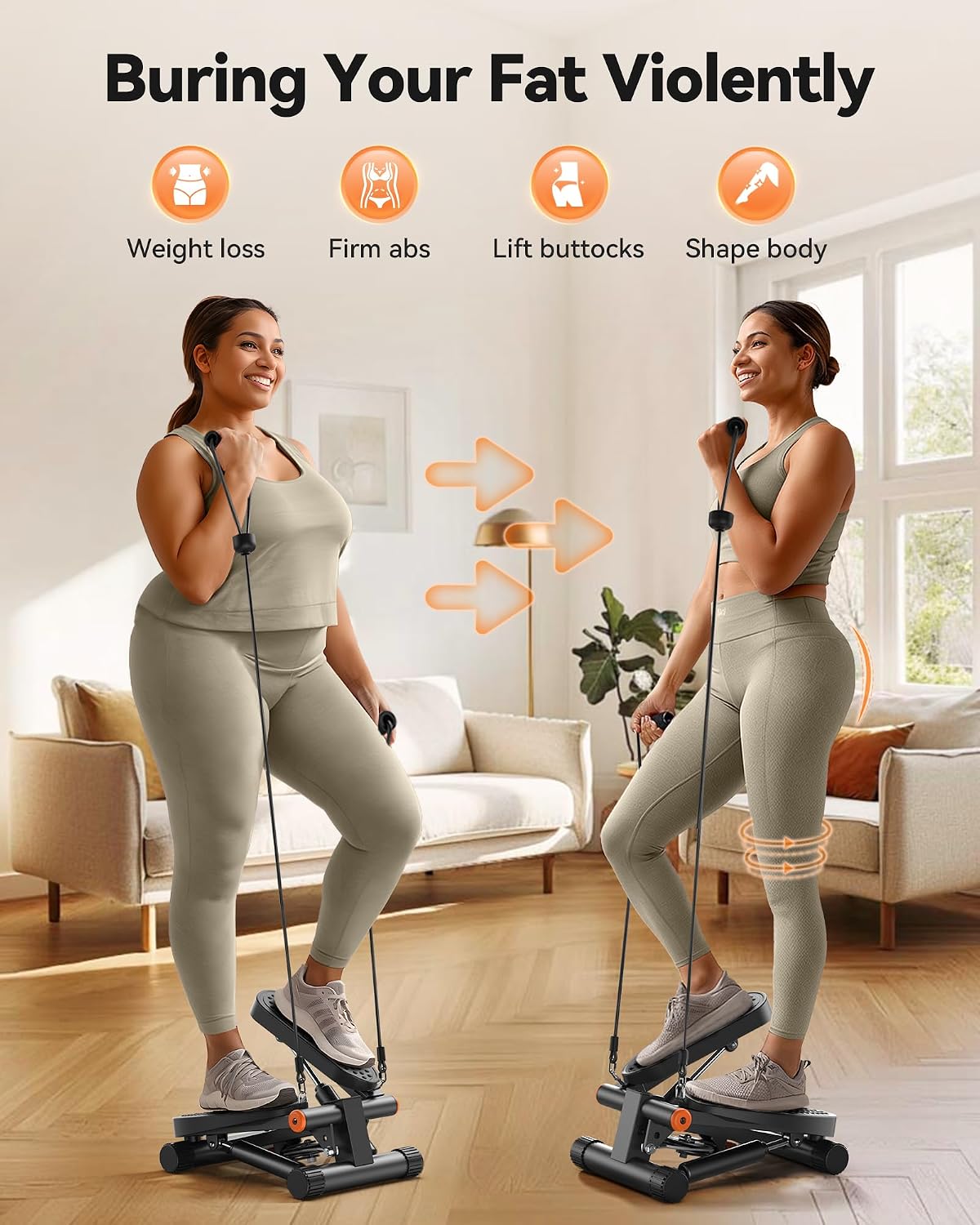 Niceday Steppers for Exercise at Home, M... 2 Niceday Steppers for Exercise at Home, M... - Image 2