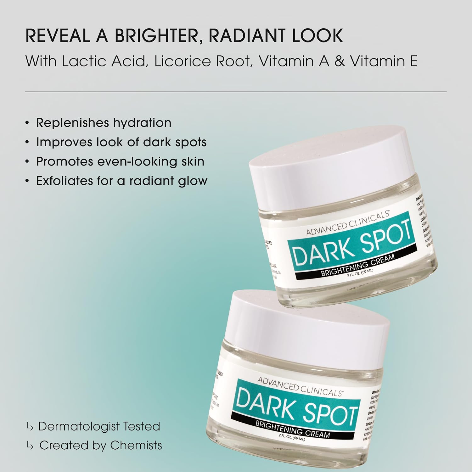 Advanced Clinicals Dark Spot Face Moistu... 2 Advanced Clinicals Dark Spot Face Moistu... - Image 2