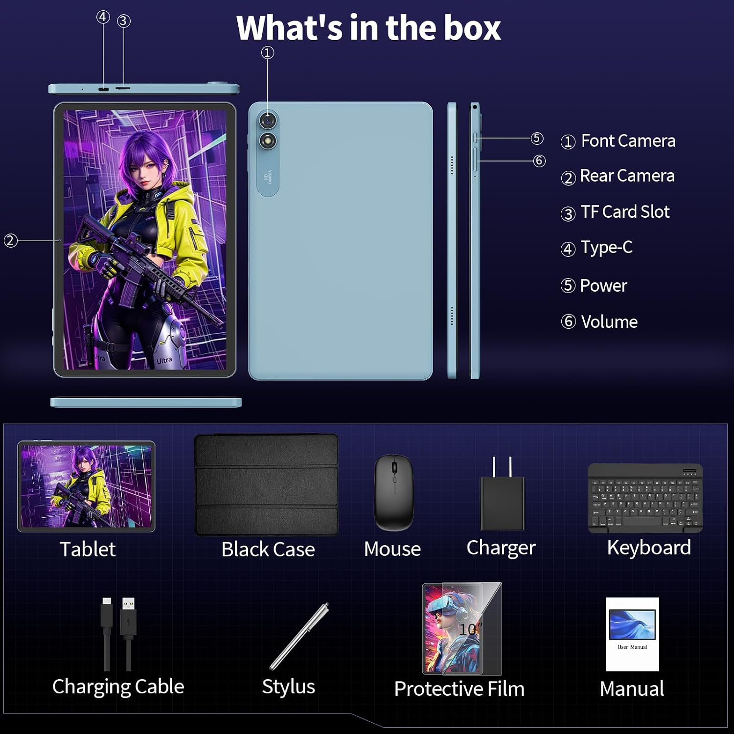 2026 Android 16 Tablet 10 inch - 32GB+25... 9 2026 Android 16 Tablet 10 inch - 32GB+25... - Image 9