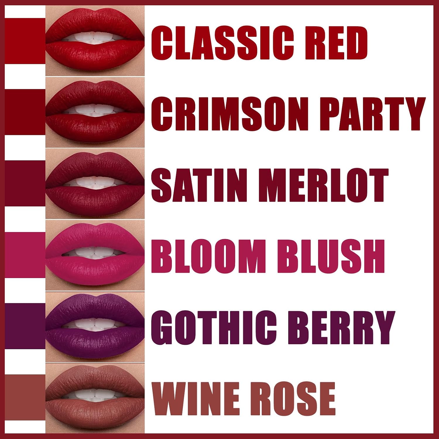 LAVONE Matte Lipstick, Long Lasting Lips... 9 LAVONE Matte Lipstick, Long Lasting Lips... - Image 9