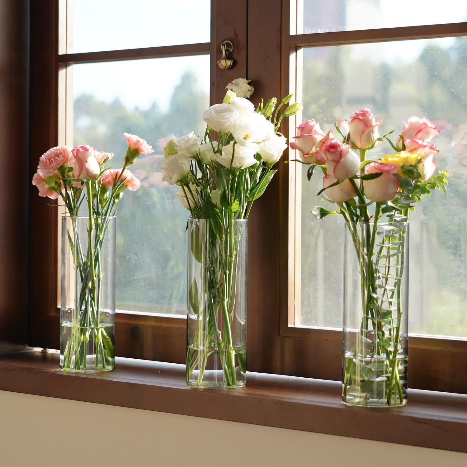 7pcs Glass Cylinder Vases for Centerpiec... 7 7pcs Glass Cylinder Vases for Centerpiec... - Image 7