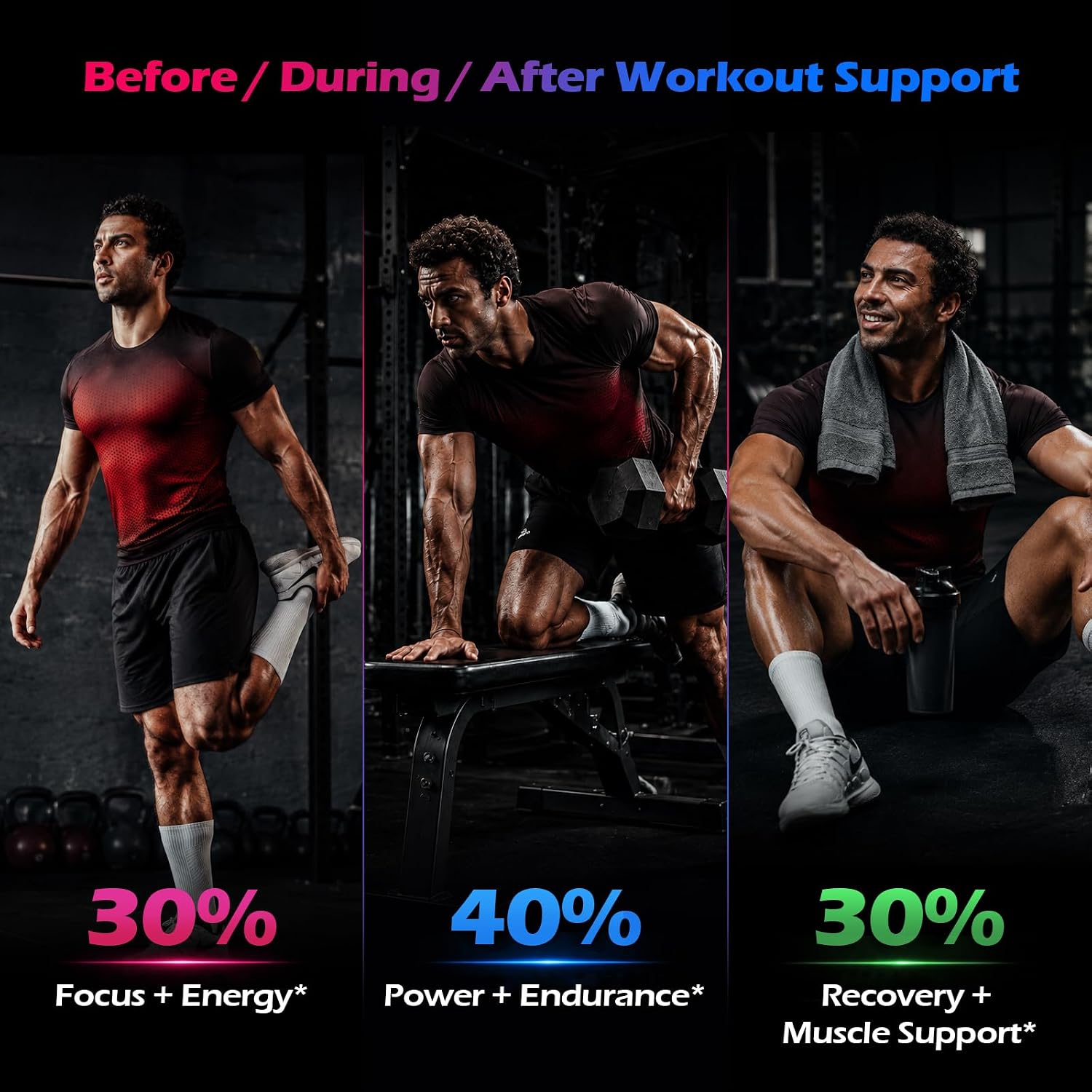 Amino Acid Supplement with Creatine, HMB... 4 Amino Acid Supplement with Creatine, HMB... - Image 4