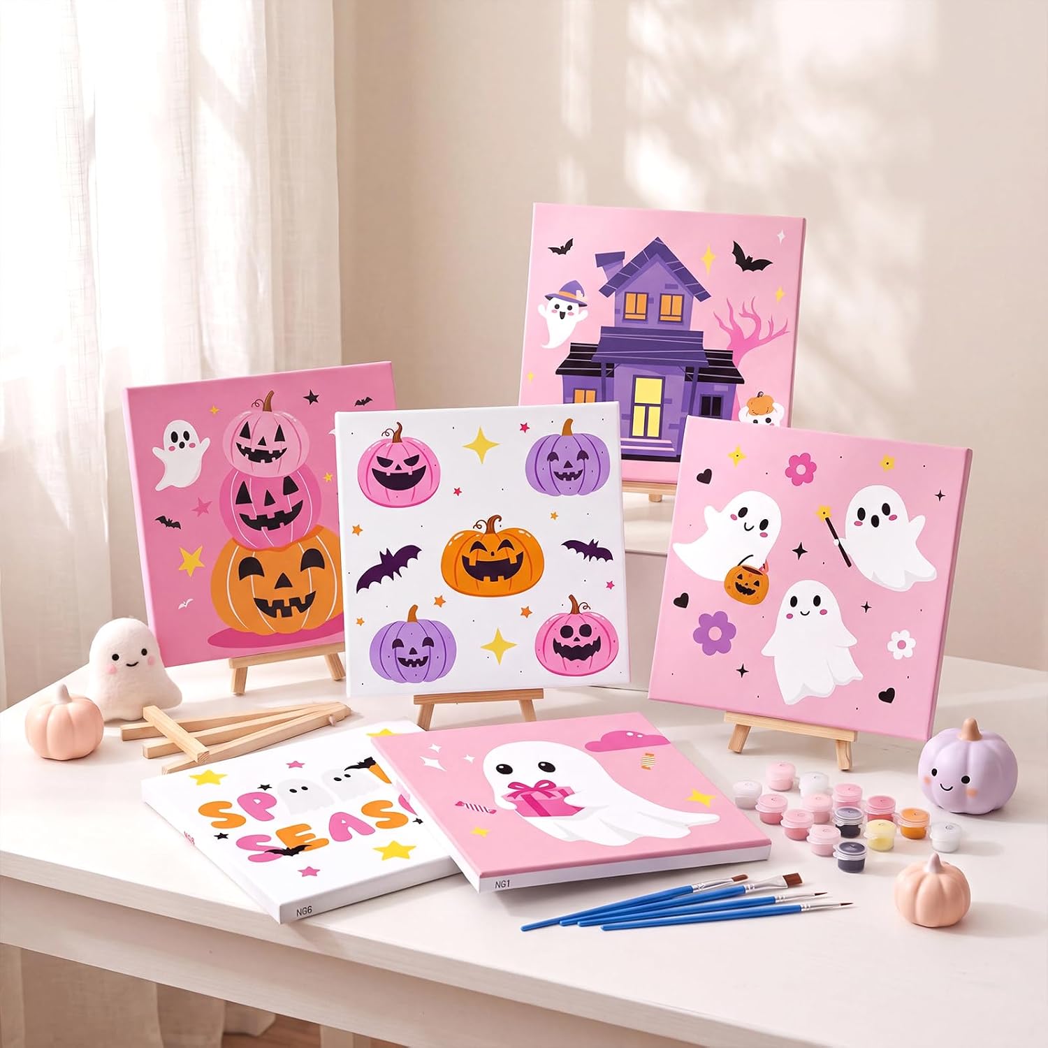 Poola Voidra 6 Set Pink Halloween Paint ... 6 Poola Voidra 6 Set Pink Halloween Paint ... - Image 6