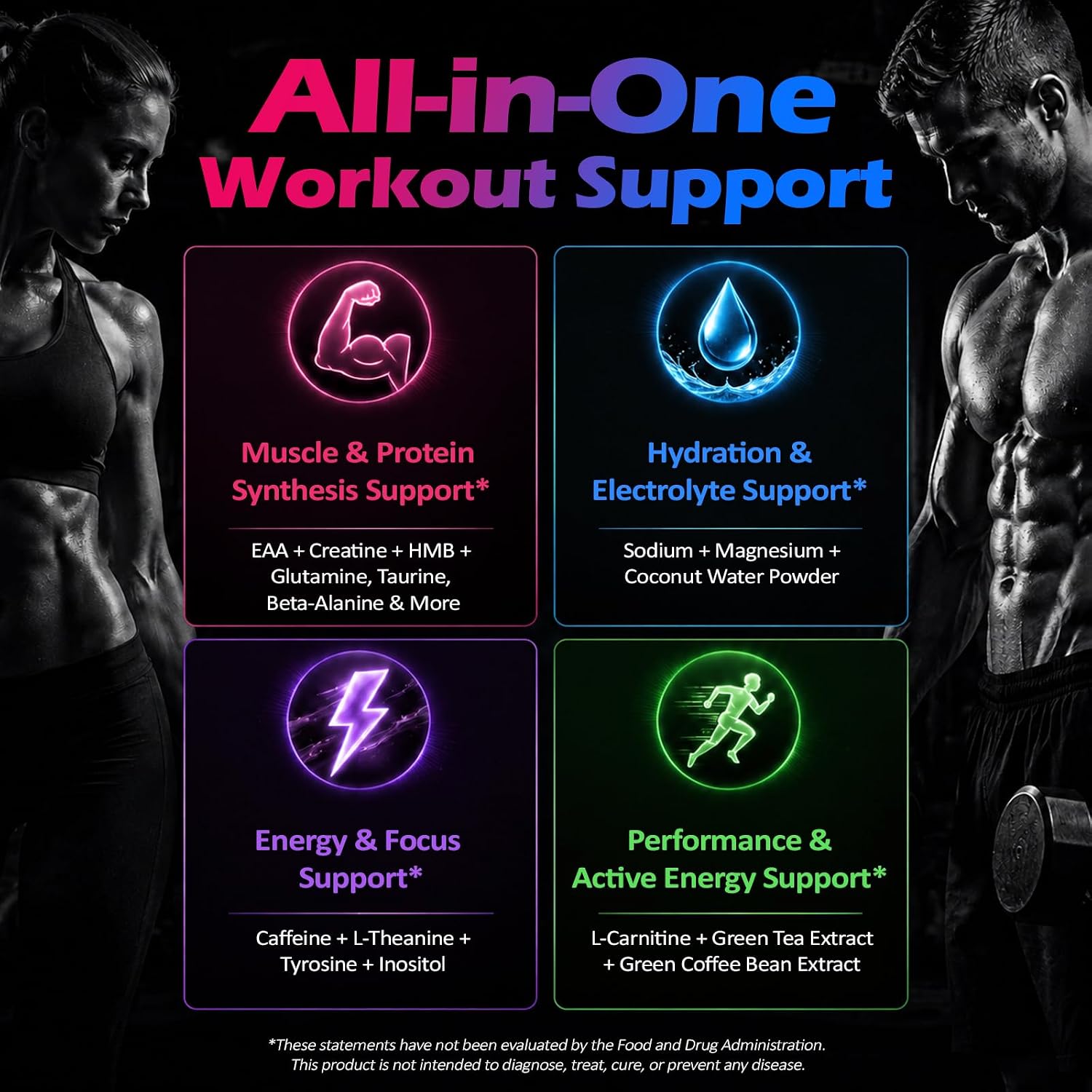 Amino Acid Supplement with Creatine, HMB... 5 Amino Acid Supplement with Creatine, HMB... - Image 5