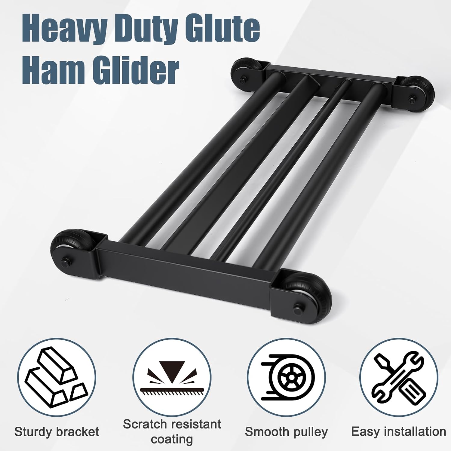 Glute Ham Glider Machine,Hamstring Rolle... 3 Glute Ham Glider Machine,Hamstring Rolle... - Image 3