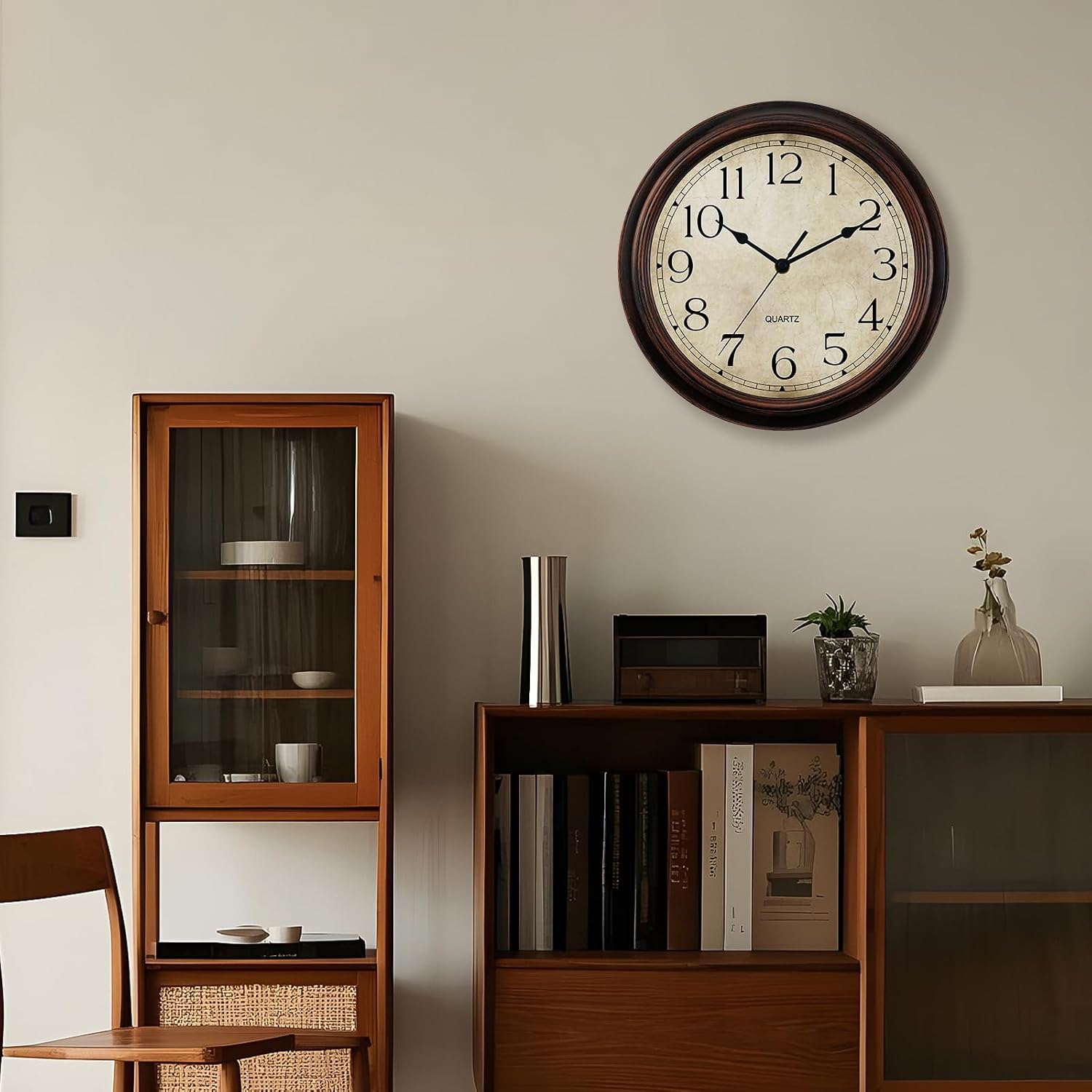 KECYET Wall Clock 10" Battery Operated S... 6 KECYET Wall Clock 10" Battery Operated S... - Image 6