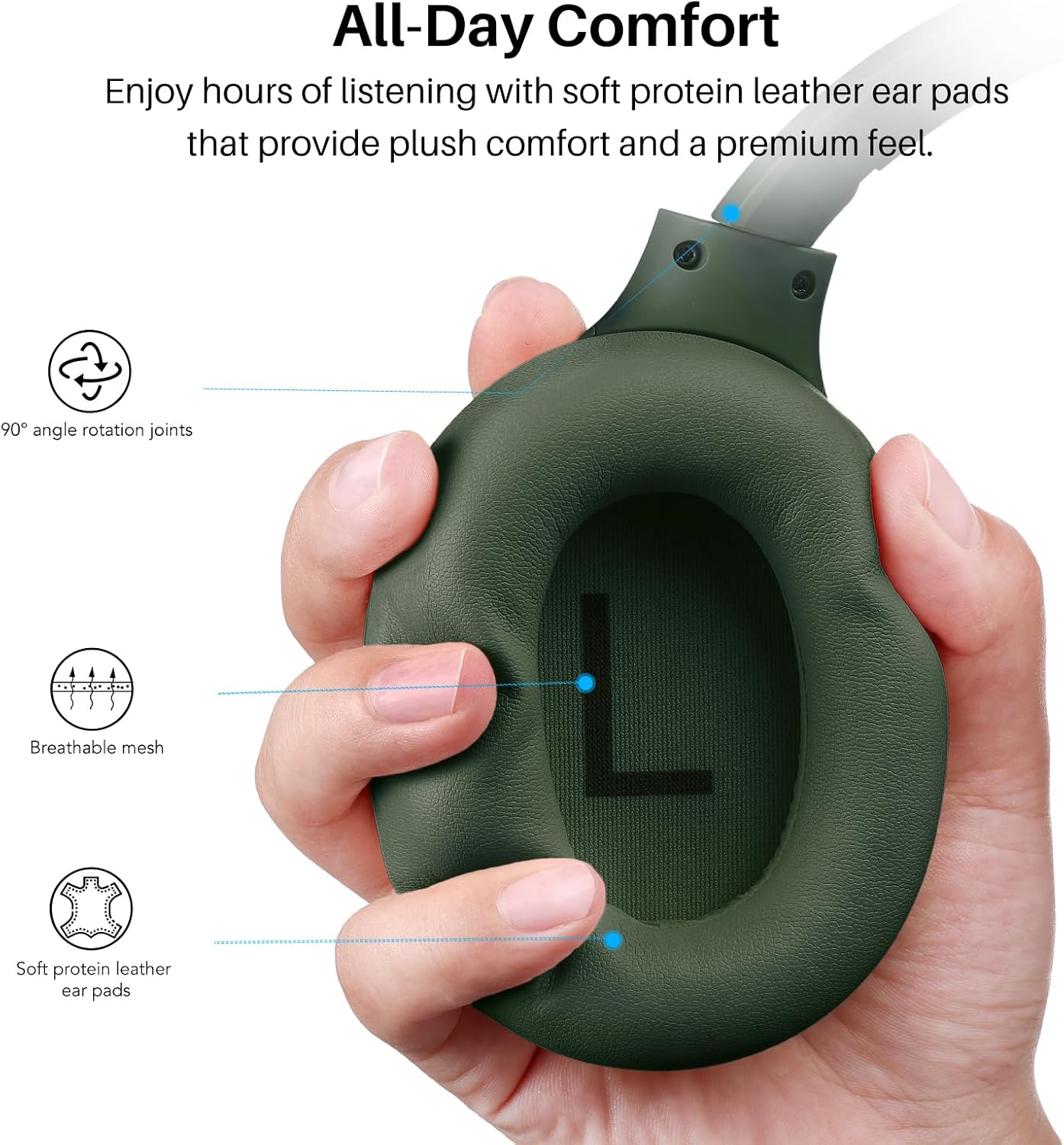 TOZO HT3 Hybrid Noise Cancelling Wireles... 6 TOZO HT3 Hybrid Noise Cancelling Wireles... - Image 6