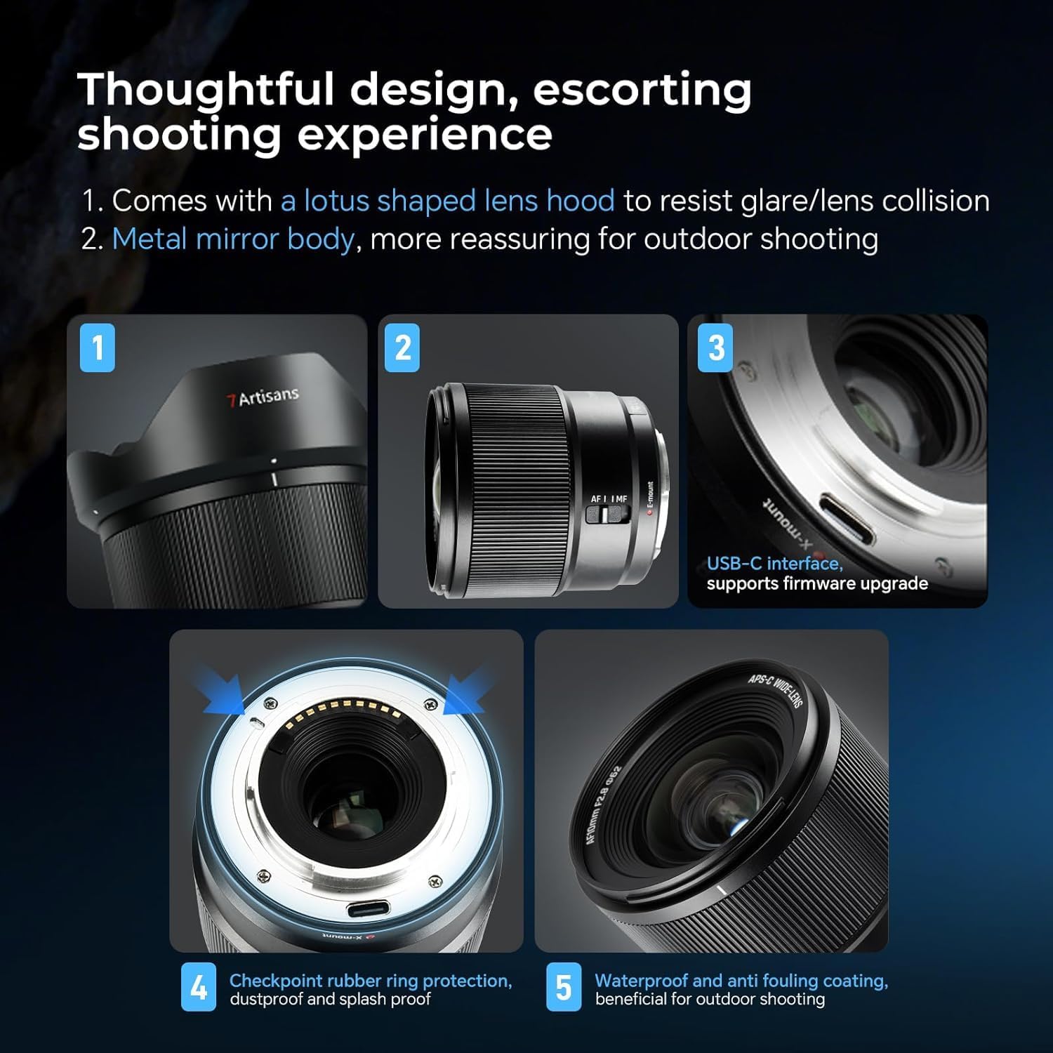 7artisans AF 10mm F2.8 Autofocus APS-C U... 6 7artisans AF 10mm F2.8 Autofocus APS-C U... - Image 6