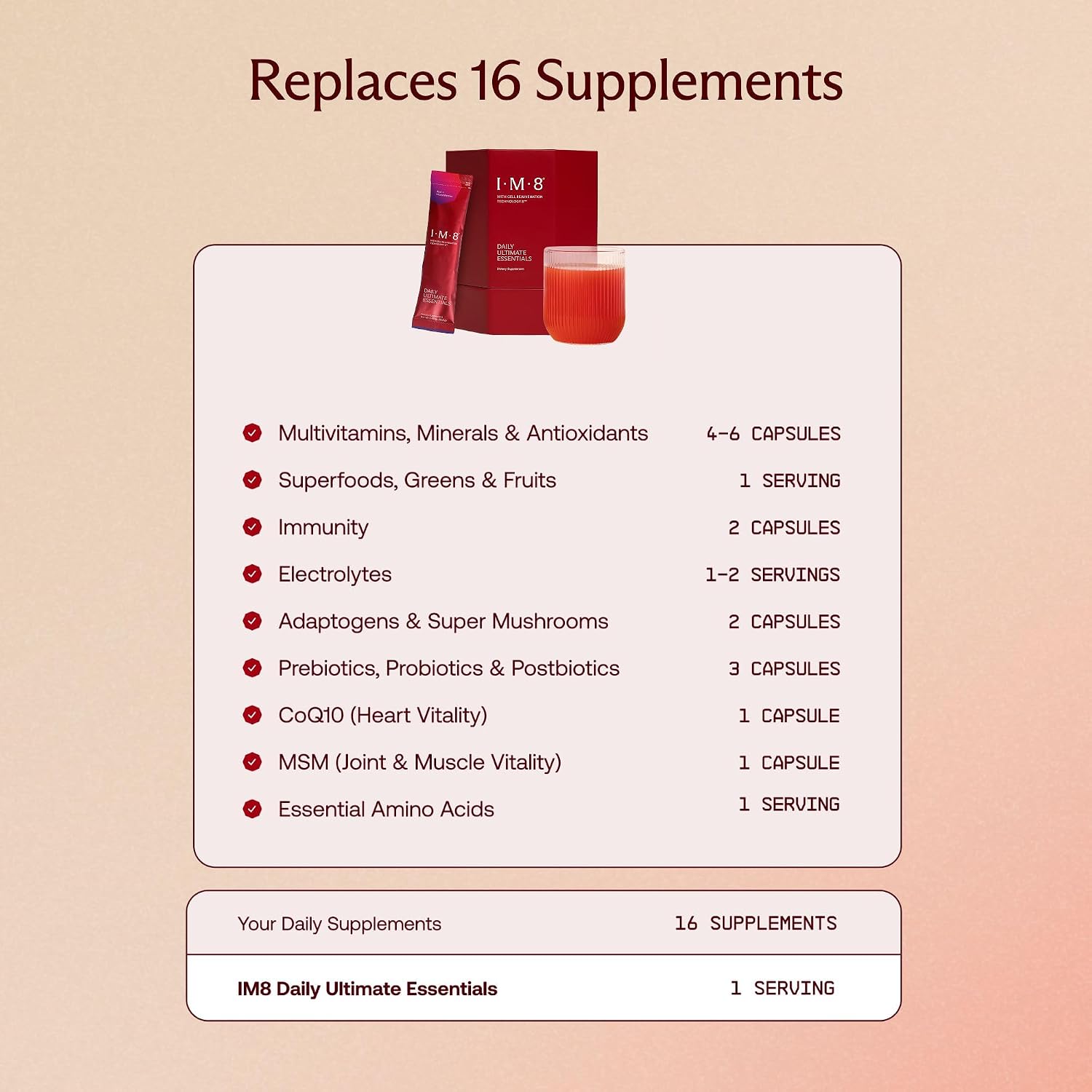 IM8 Daily Ultimate Essentials Powder, Ma... 7 IM8 Daily Ultimate Essentials Powder, Ma... - Image 7