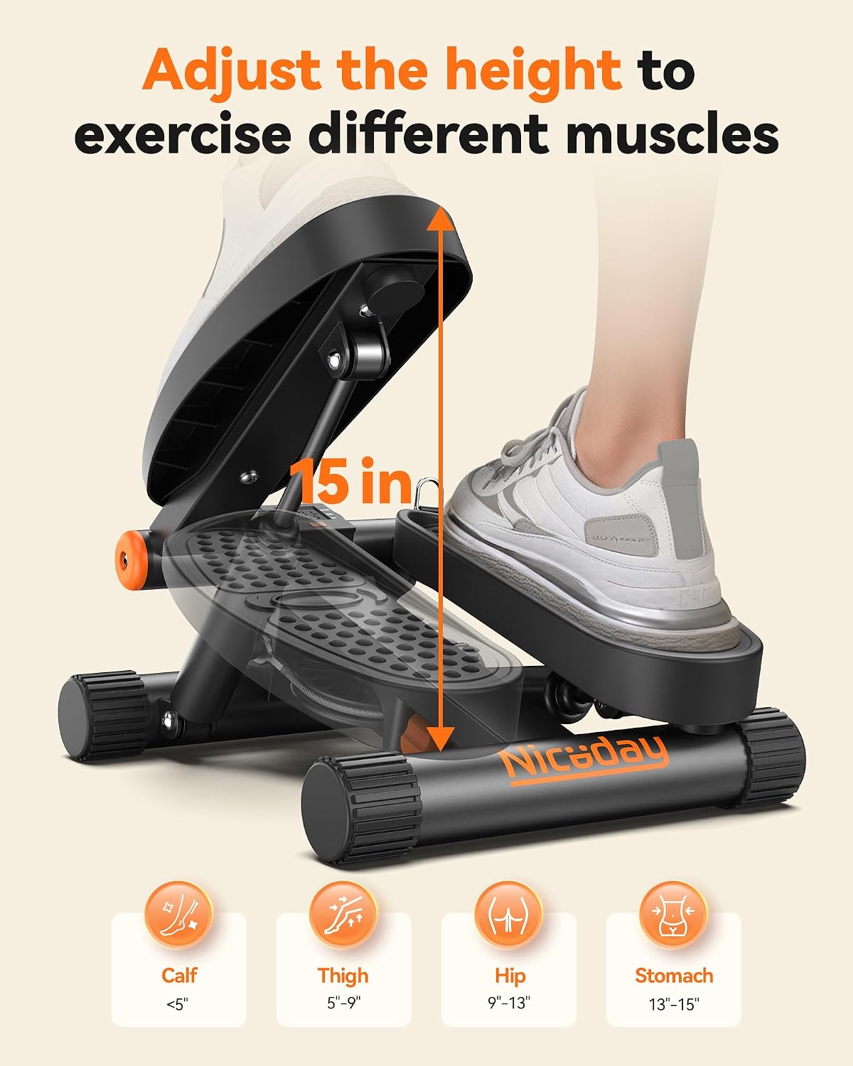 Niceday Steppers for Exercise at Home, M... 4 Niceday Steppers for Exercise at Home, M... - Image 4