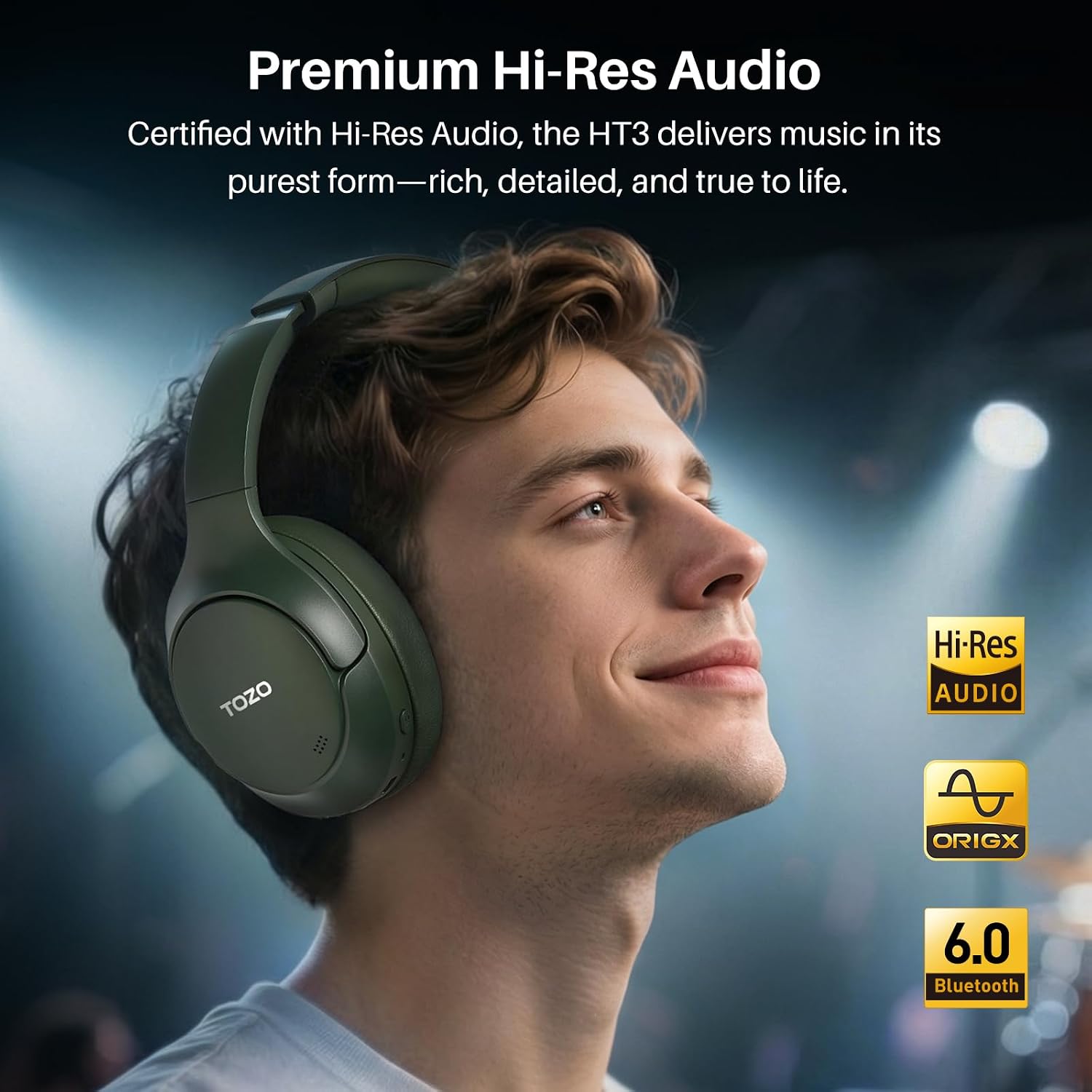 TOZO HT3 Hybrid Noise Cancelling Wireles... 3 TOZO HT3 Hybrid Noise Cancelling Wireles... - Image 3