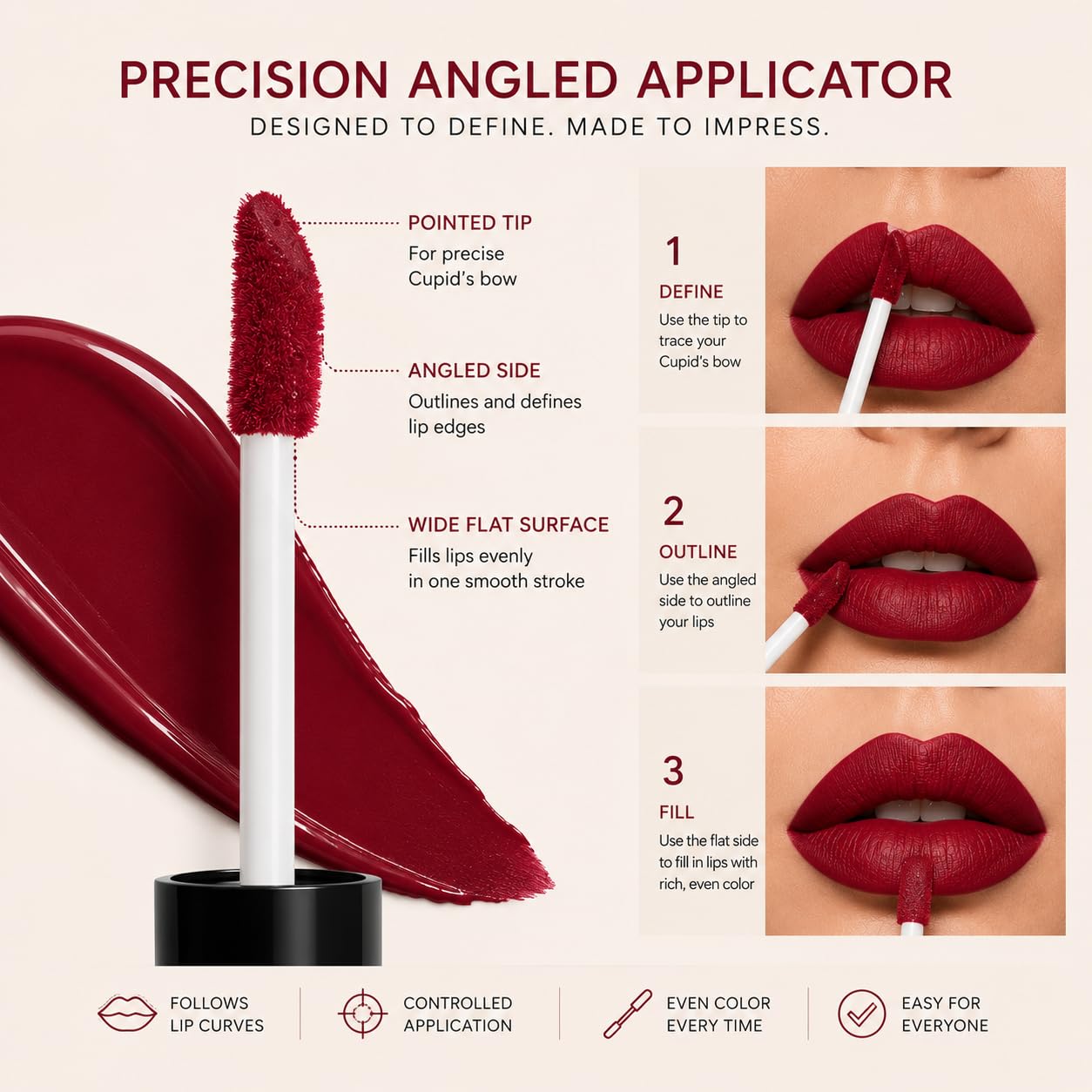LAVONE Matte Lipstick, Long Lasting Lips... 5 LAVONE Matte Lipstick, Long Lasting Lips... - Image 5