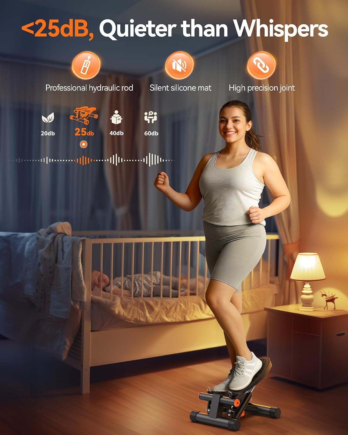 Niceday Steppers for Exercise at Home, M... 6 Niceday Steppers for Exercise at Home, M... - Image 6
