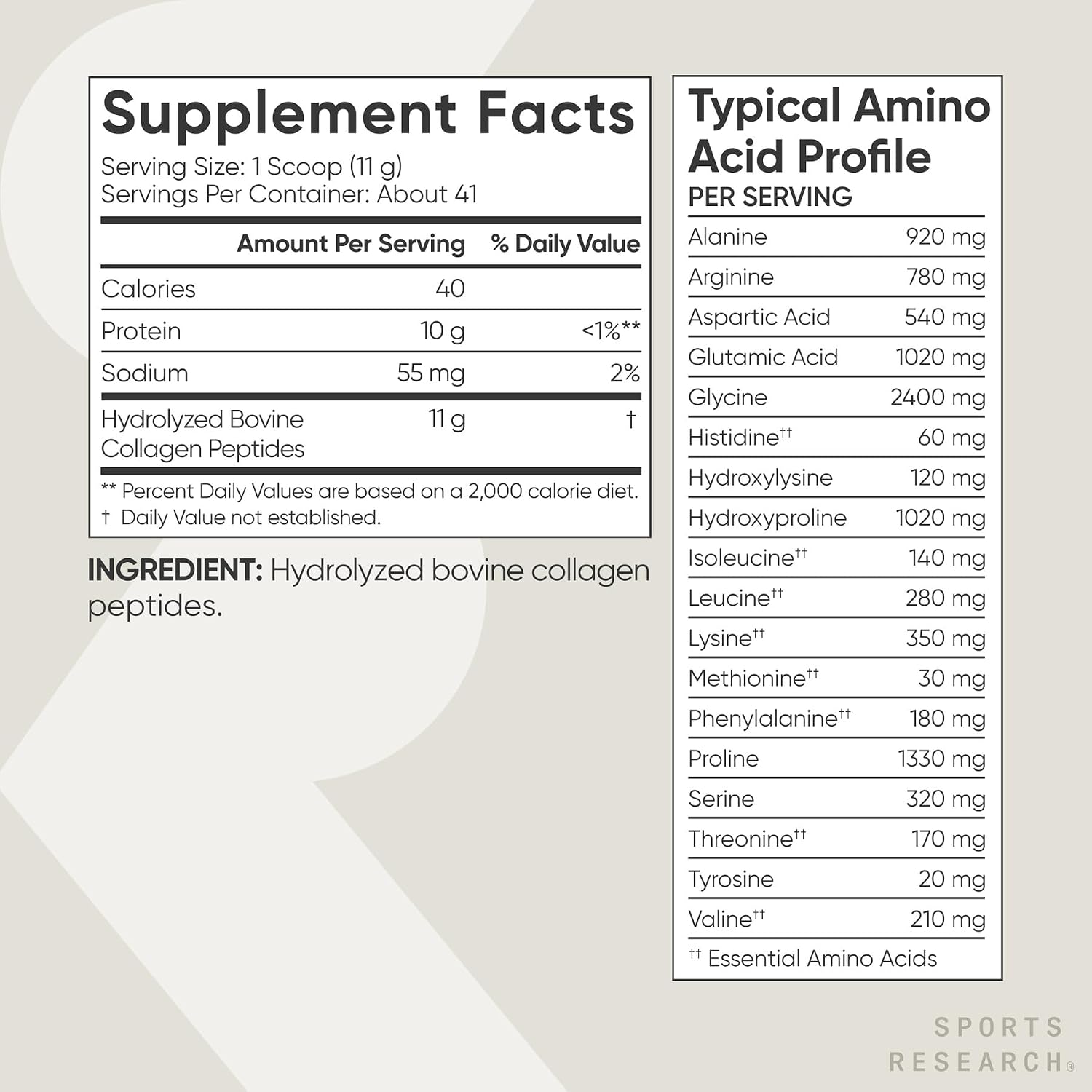 Sports Research® Collagen Peptides Prote... 5 Sports Research® Collagen Peptides Prote... - Image 5