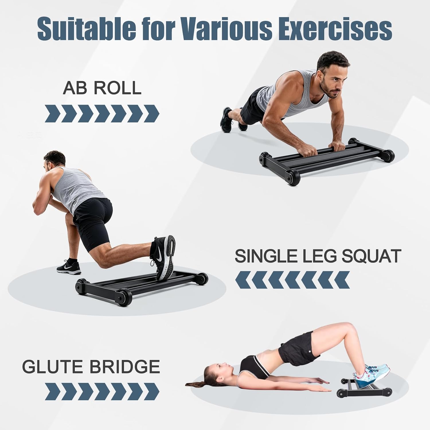 Glute Ham Glider Machine,Hamstring Rolle... 7 Glute Ham Glider Machine,Hamstring Rolle... - Image 7