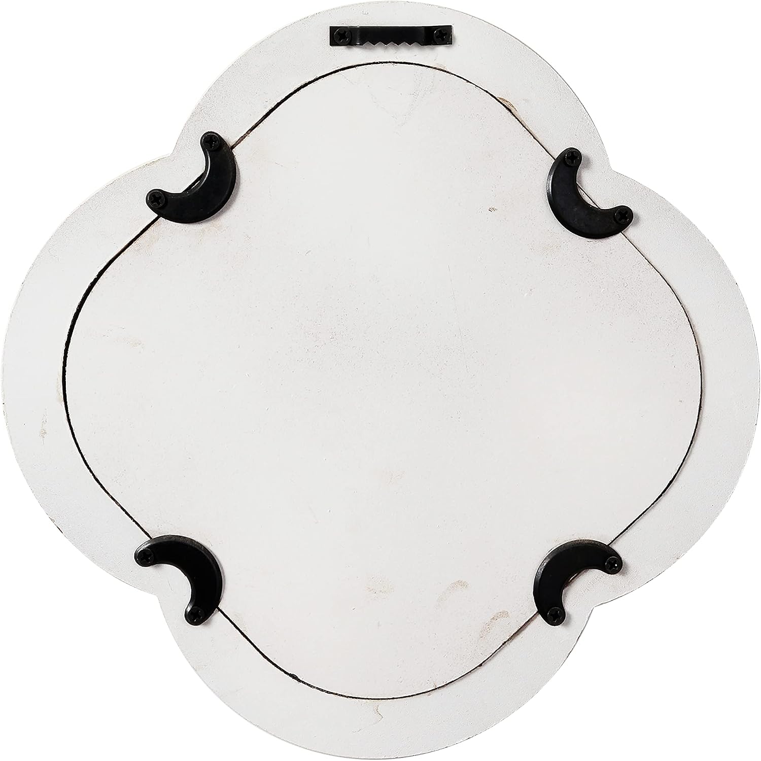 Vintage Small Scalloped Wall Mirror Deco... 7 Vintage Small Scalloped Wall Mirror Deco... - Image 7