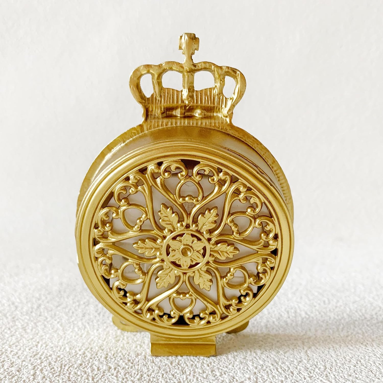 Vintage Mini Analog Table Clock, Silent ... 3 Vintage Mini Analog Table Clock, Silent ... - Image 3