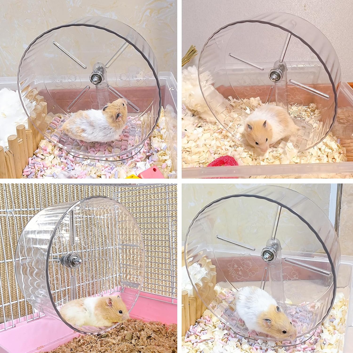 Silent Hamster Exercise Wheel,9.5 Inch Q... 7 Silent Hamster Exercise Wheel,9.5 Inch Q... - Image 7