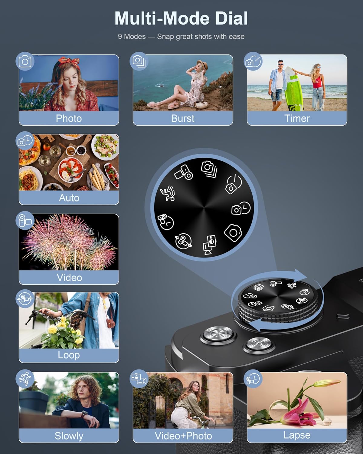 8K Digital Camera, 88MP WiFi Cameras for... 7 8K Digital Camera, 88MP WiFi Cameras for... - Image 7