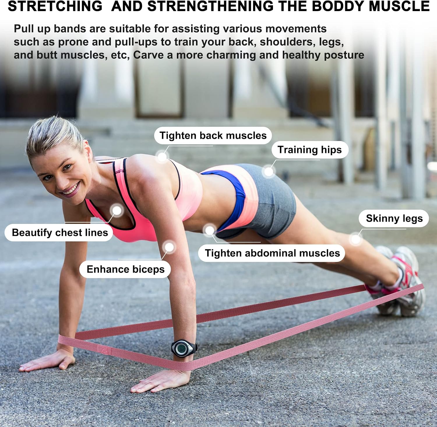 Resistance Bands with Handles,Pull Up Ba... 3 Resistance Bands with Handles,Pull Up Ba... - Image 3