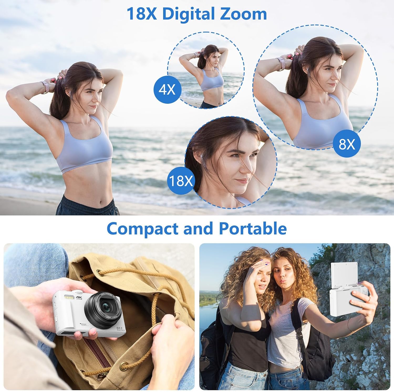 Digital Camera for Photography, 4K Vlogg... 4 Digital Camera for Photography, 4K Vlogg... - Image 4