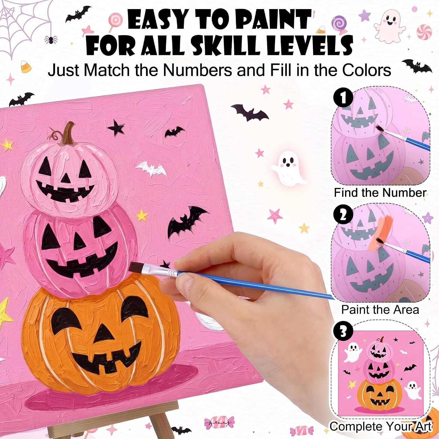 Poola Voidra 6 Set Pink Halloween Paint ... 4 Poola Voidra 6 Set Pink Halloween Paint ... - Image 4