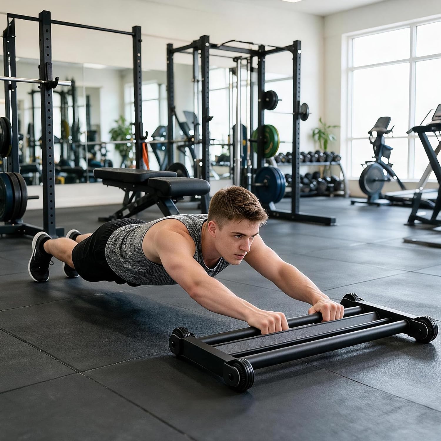 Glute Ham Glider Machine,Hamstring Rolle... 9 Glute Ham Glider Machine,Hamstring Rolle... - Image 9