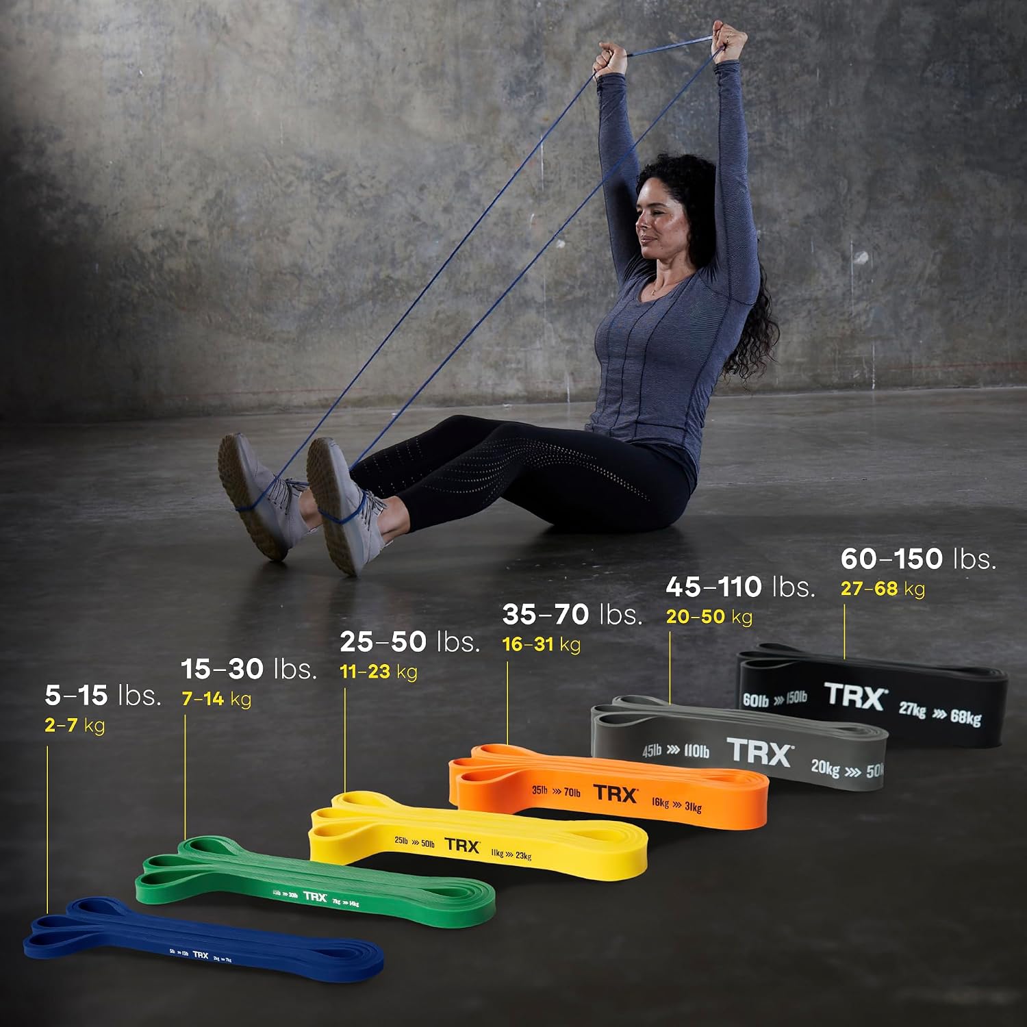 TRX Training Strength Band Set, Full-Bod... 6 TRX Training Strength Band Set, Full-Bod... - Image 6