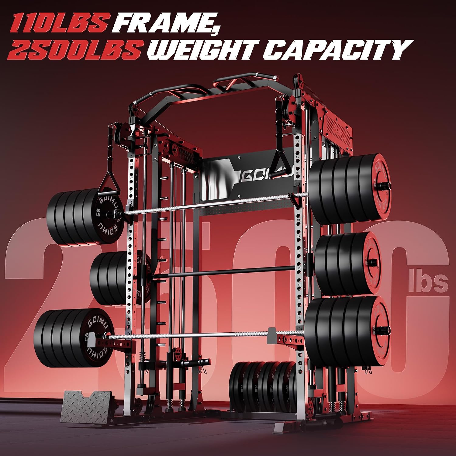SM4 Smith Machine with Dual Pulley Syste... 5 SM4 Smith Machine with Dual Pulley Syste... - Image 5