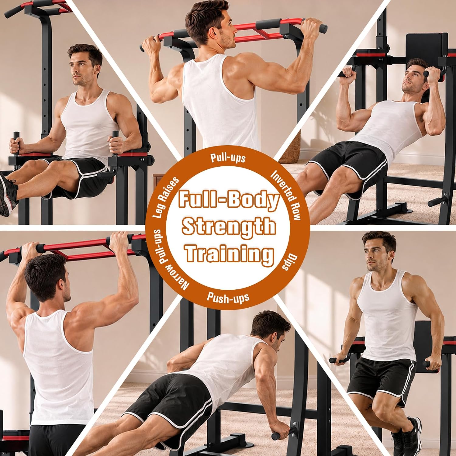 Pull Up Bar Free Standing,Power Tower Pu... 4 Pull Up Bar Free Standing,Power Tower Pu... - Image 4