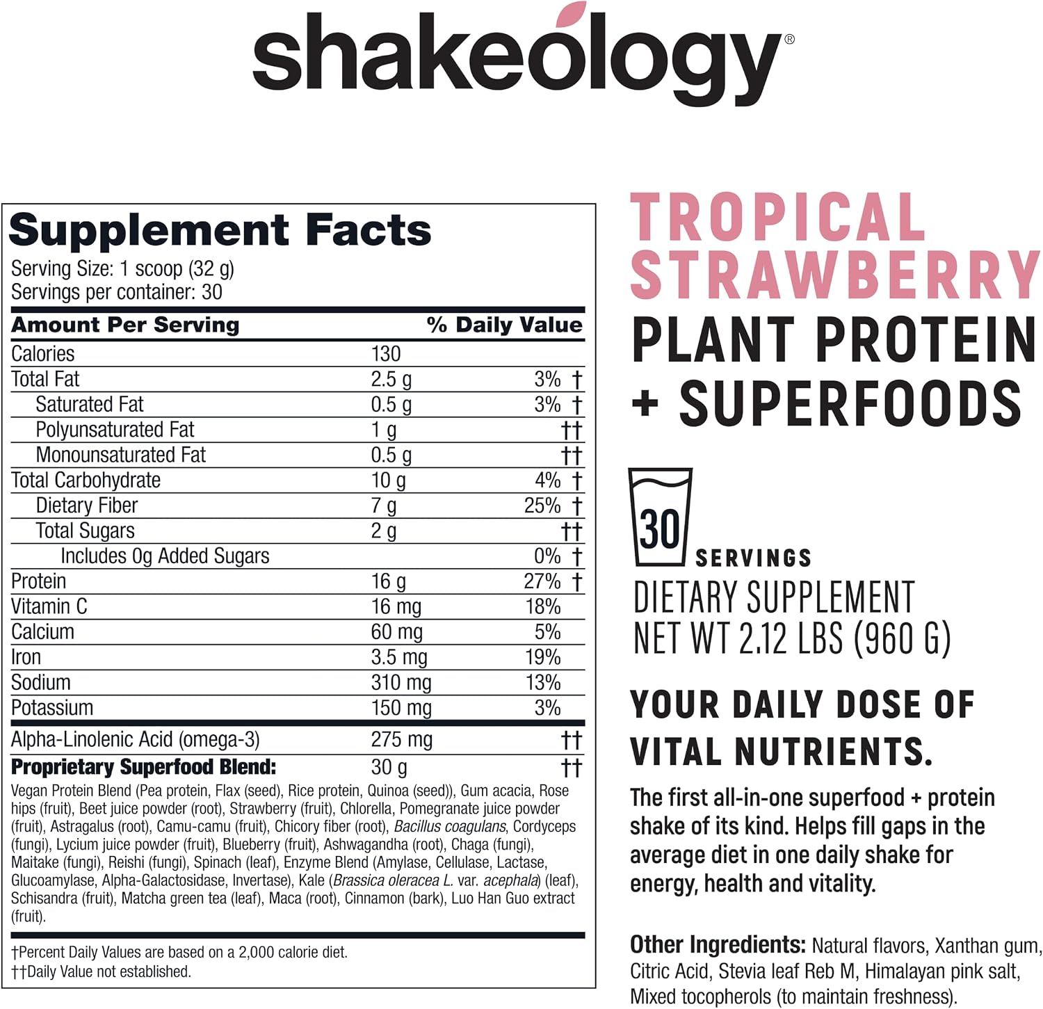 Shakeology 0g Added Sugar Plant-Based Pr... 2 Shakeology 0g Added Sugar Plant-Based Pr... - Image 2
