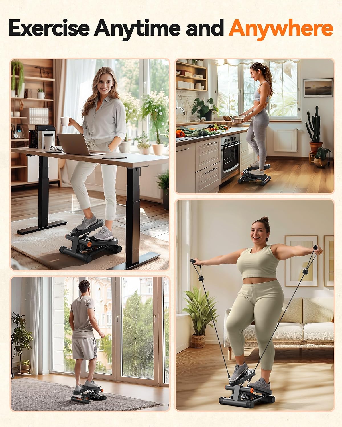 Niceday Steppers for Exercise at Home, M... 8 Niceday Steppers for Exercise at Home, M... - Image 8