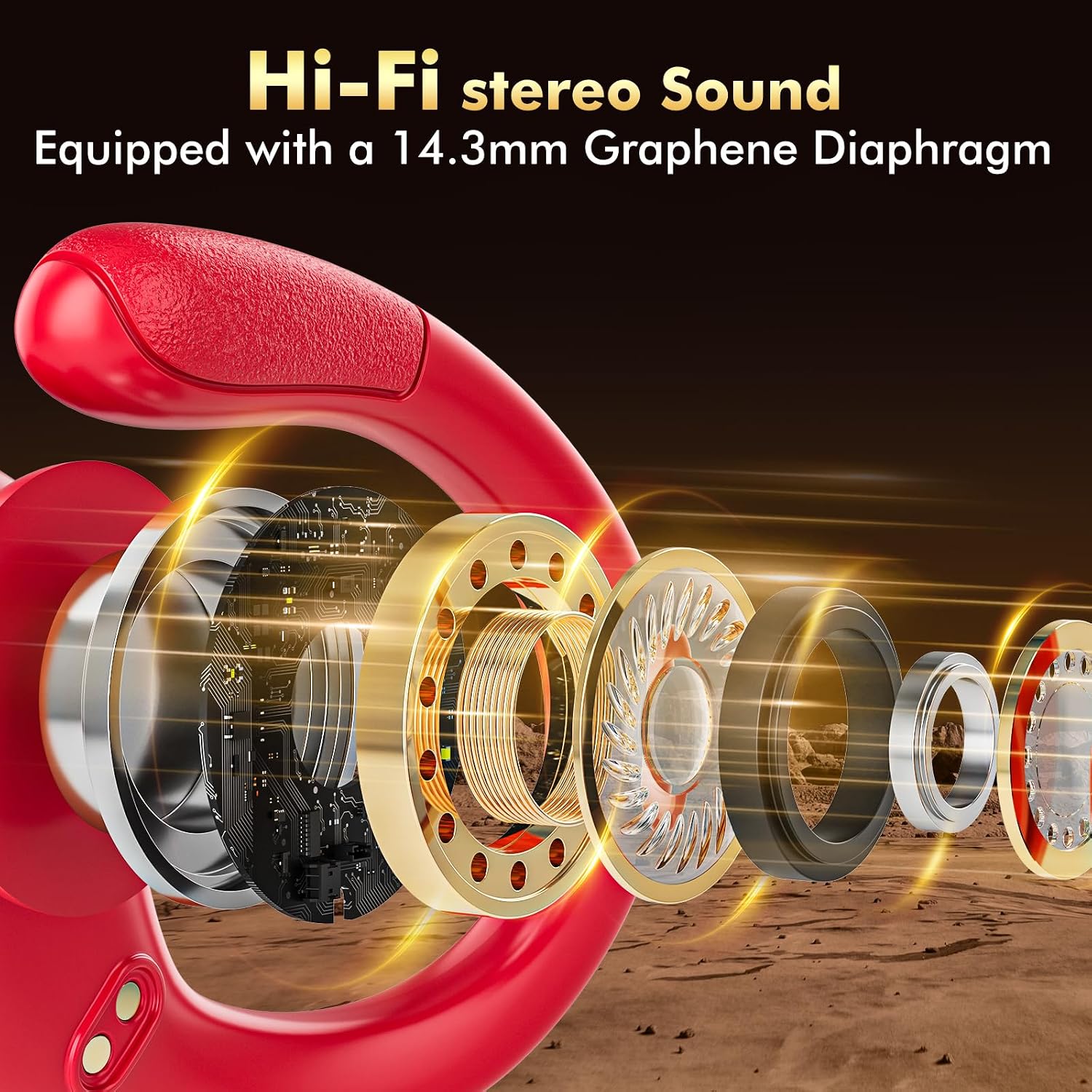 HAOYUYAN Wireless Earbuds, Sports Blueto... 3 HAOYUYAN Wireless Earbuds, Sports Blueto... - Image 3