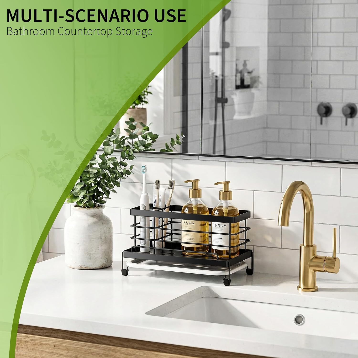 Cisily Sponge Holder for Kitchen, Sink C... 7 Cisily Sponge Holder for Kitchen, Sink C... - Image 7