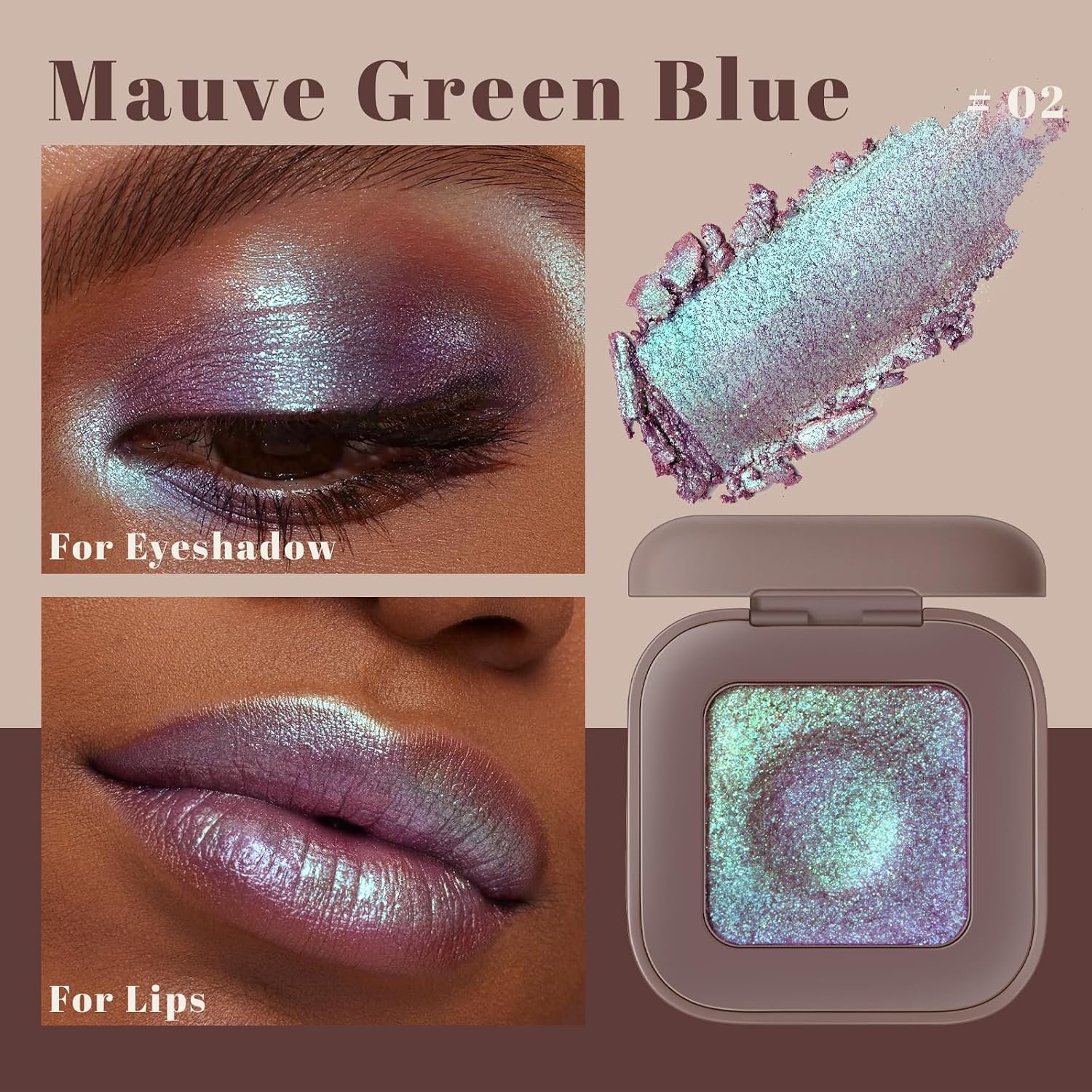 Noerrors Duochrome Plum Mauve Green Blue... 3 Noerrors Duochrome Plum Mauve Green Blue... - Image 3