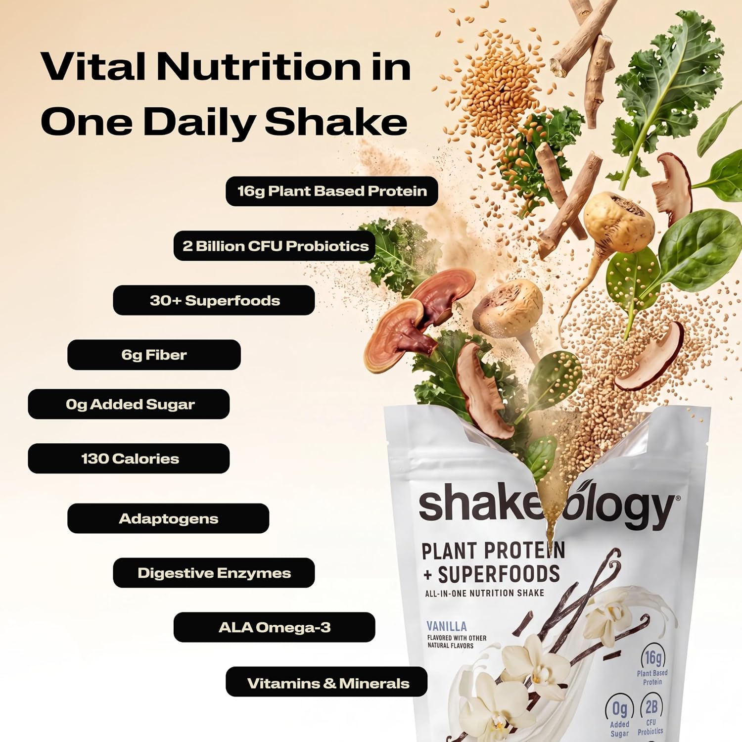 BODi Shakeology 0g Added Sugar Plant-Bas... 5 BODi Shakeology 0g Added Sugar Plant-Bas... - Image 5