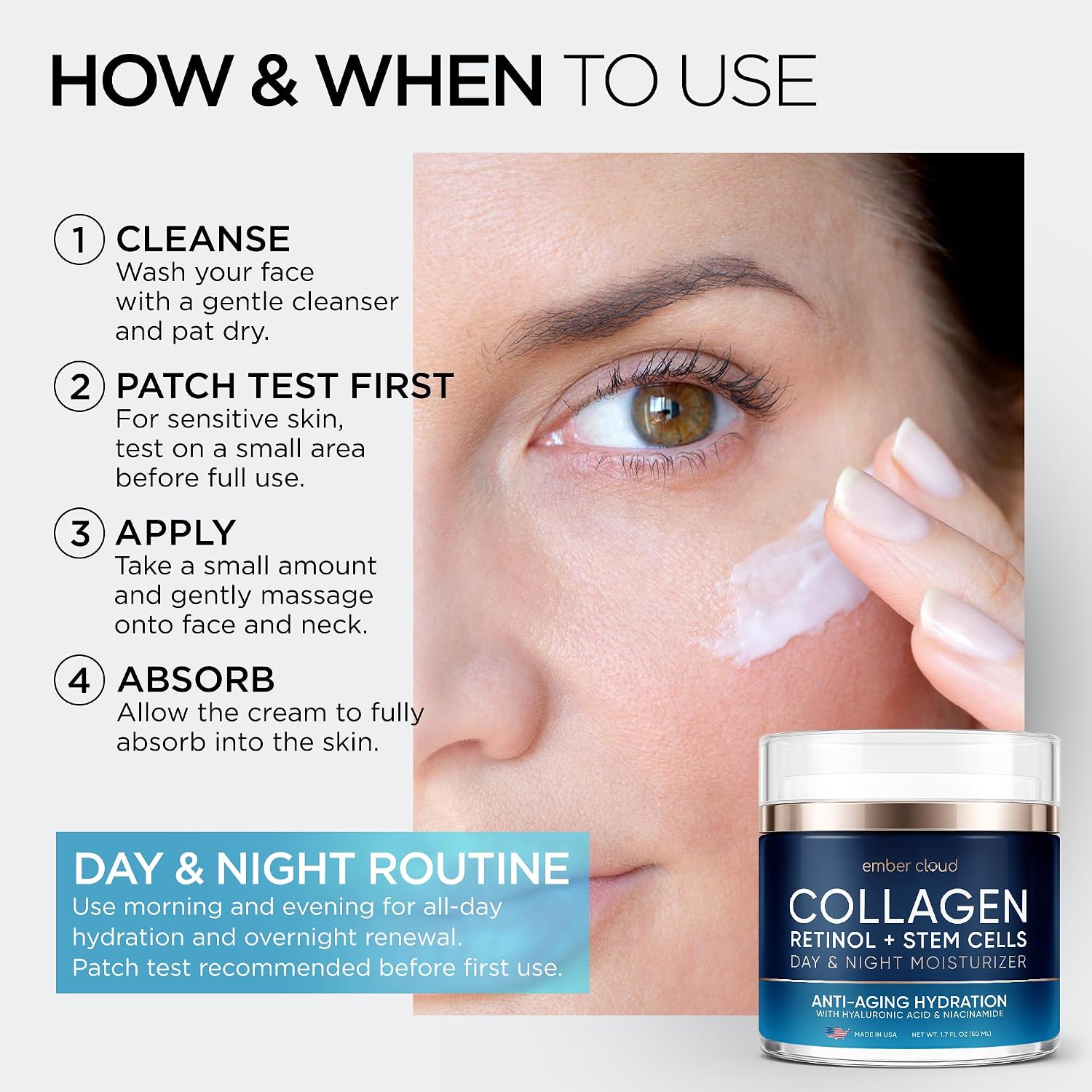 Collagen Face Cream Night Moisturizer St... 6 Collagen Face Cream Night Moisturizer St... - Image 6